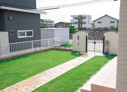 芝張り